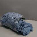 H.VERSAILTEX 3 Piece Stretch Sofa Covers for 2 Cushion Loveseat Couch Covers for Living Room Sofa Slipcovers (Base Cover Plus 2 Seat Cushion Covers) Thicker Jacquard Fabric(Medium Sofa, Dusty Blue)