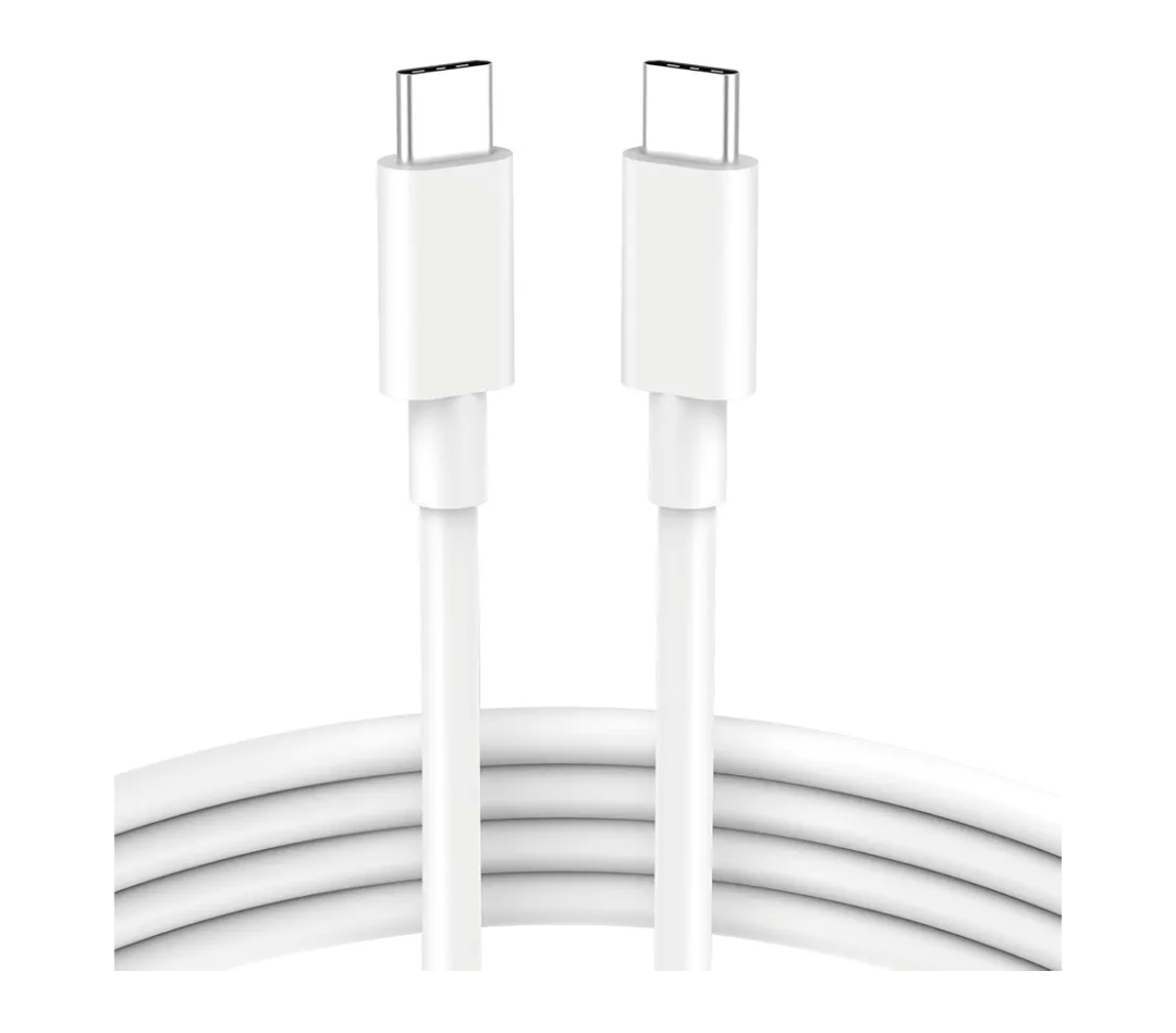 USB C to USB C Cable 100W for MacBook Pro/Air Charger, iPad Pro 13/12.9/11 inch, Air 5/4, Mini 6, iPhone 16/15 Pro Max Plus, Samsung, Type C PPS Fast Charging Cord 6.6FT