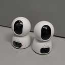 blurams 2K Dual-Lens Indoor Camera, 5G Pet Camera with Phone App, Split-Screen View, Free Human/Sound Detection, Motion Tracking, One-Touch Call, Night Vision, Dual-Band WiFi 6, Work with Alexa. 2Pack