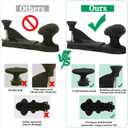 Hidden Fastener Installation Tool, Fits for Trex Hidden Fasteners for Composite Decking Boards, Efficient Home Improvement Decking Tool for Install Hidden Fasteners with Star Drive Bit
