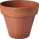 PSW OT35TC Traditional Pot, 14 by 13-Inch, Plastic/Stone/Wood Composite Plant Traditional Pot No Drainage Hole (Drillable), Indoor/Outdoor Planter, Terra Cotta Color, 14x13