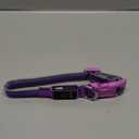 LED Dog Collar, Light Up Dog Collar USB Rechargeable, Brightest Dog Lights for Night Walking, Adjustable Dog Collar Light for Dog Safety (Purple, Medium)