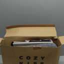 Dog Stair for Small Dogs with Storage, Foldable Pet Step with Soft Cover, Older Cat Ramp for Chair Couch Sofa, Lightweight, Durable, Comfort, 24.8x13x13.6 inch, 3 Tiers, Grey