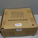 30 Pack Animal Barrier Fence, No Dig Fence Decorative Fences, Rustproof Metal Small Garden Fence Border for Dogs Rabbits (White, 30 Pack,30Ft)