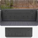 Tailgate Mat Compatible with 2020-2024 2025 Jeep Gladiator JT Truck Bed Tailgate Liner TPE All Weather 2023 Gladiator Accessories, 18.9"L x 4.3"W x 4.3"Th