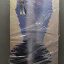 Lake Canvas Wall Art Decor: Nature Scene Picture Forest Mountain Scenery Print Boat Misty Landscape Scenic Artwork Painting for Bedroom Living Room Office Decorations 48 x 24 Inches