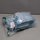 Premium Kitchen Towels (20x 28, 6 Pack) | Large Cotton Dish Towels | Flat & Terry Highly Absorbent Kitchen Linen Set with Hanging Loop | Aqua