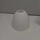 Giluta 2 Pack Bell Shaped Glass Shade Frosted Light Fixture Shades Replacement for ceiling fan light wall light,Lipless with 1-5/8-inch Fitter Opening