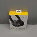 EarFun Wave Pro Active Noise Canceling Headphones, Wireless Over Ear Bluetooth Headphones, LDAC Hi-Res Sound, 5 Mics AI Clear Call, 80H Playtime, Multipoint Connection, Comfort Fit, Custom EQ via App (Black)