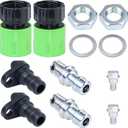 2 Pack 490-900-M061 Deck Wash Kit Replaces 490-900-0025 Including 921-04041 Lawn Mower Deck Wash Adapter Nozzle, 737-04003D Deck Wash Nozzle(Stainless Steel), 731-07487 Deck Wash Nozzle