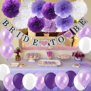 Cheese Cloth 8 Pack, 8 pack dark purple cheridal shower decoration