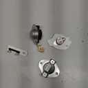 BlueStars 3387134 Cycling Thermostat 3392519 Dryer Thermal Fuse 3977393 Thermal Cut-off Switch 3977767 High-limit Thermostat Kit - Compatible with Whirlpool Kenmore Maytag Dryers