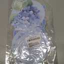 Blue Party Decorations, Blue Hydrangea Flower & Bow Themed Party Decorations, with 3 Pre-strung Flower Banners and 20 Hanging Swirls for Women Girl Birthday, Baby Showers, Bridal Showers, Birthdays, Tea Parties