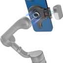 OM Magnetic Mount for DJI Osmo Mobile 8/ 7P/ 7 Gimbal Stabilizer, Double-sided Magnetic Quick-Release Mount Retractable Extension for MagSafe Phone Compatible with OM Multifunctional Tracking Module