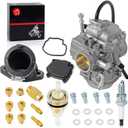 Carburetor Carb & Intake Manifold Boot For Polaris Sportsman 500 96-98 Sportsman 500 6x6 NO HO 2000-2008 Big Boss 500 Magnum 425 500 Ranger 400 Sportsman 335 1995-2003