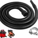 IWIWE 2 1/4" 10FT Hose Replacement for Shop-Vac,Craftsman 17761 17967 17965 and Ridgid WD650 WD0950 WD06350 Wet & Dry Vaccuum Vacs,Extension Hose 2 1/4" Cuff