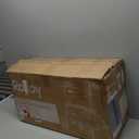 Rollator Walkers for Seniors with Seat, Lightweight Ultra-Compact Travel Rolling Walker, 350lbs Capacity, Heavy-Duty Extra-Wide Seat, Easy Folding, Height Adjustable for Tall Over 6ft, 8" Big Wheels (Red)