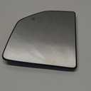 Right Passenger Side Heated Upper Mirror Glass Replacement For 2015-2020 Ford F150 2017-2020 Ford F250 F350 - Towing Mirror Convex Side Mirror Glass With Rear Holder