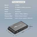 AV Svideo to HDMI Converter Upscaler, 3RCA CVBS AV Svideo to HDMI Converter Scaler, Support 1080P for Wii, PS2, PS3, Xbox 360, Blu Ray Player, DVD and More