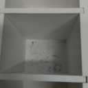 Jetec Wooden Pencil Holder 5 Compartments for Desk Adjustable Pen Holder Wood Office Desk Organizers and Accessories Makeup Brush Organizer for Pen, Home, Office and Art Supplies (White)