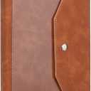 Mr. Pen- A5 Leather Planner Binder, Brown, A5 Refillable Notebook Binder