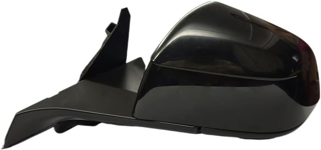 Tesla Model Y Juniper Driver Side View Mirror Assembly Compatible with 2025 Left Door Mirror With Memory Recall/Power Folding/Heated Glass/Power Adjusted(Black)