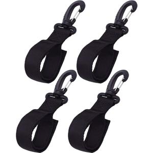 Kayak Paddle Holder,Kayak Paddle Clip,4-8pcs Kayak Paddle Strap Sup Paddleboard Paddle Holder, Inflatable Boat Paddle Keeper (Black 4 Pack)