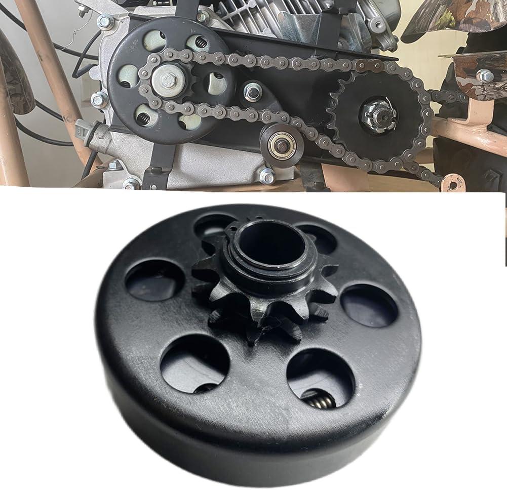 QYMOTO 3/4 Bore 10 Tooth Clutch Mini Bike Clutch 10T Go Kart 40/41/420 Chain Centrifugal Clutch for Predator 212 Clutch, Coleman CT200U BT200X Baja MB165 MB200 (CT200U with19mm Shaft Version)