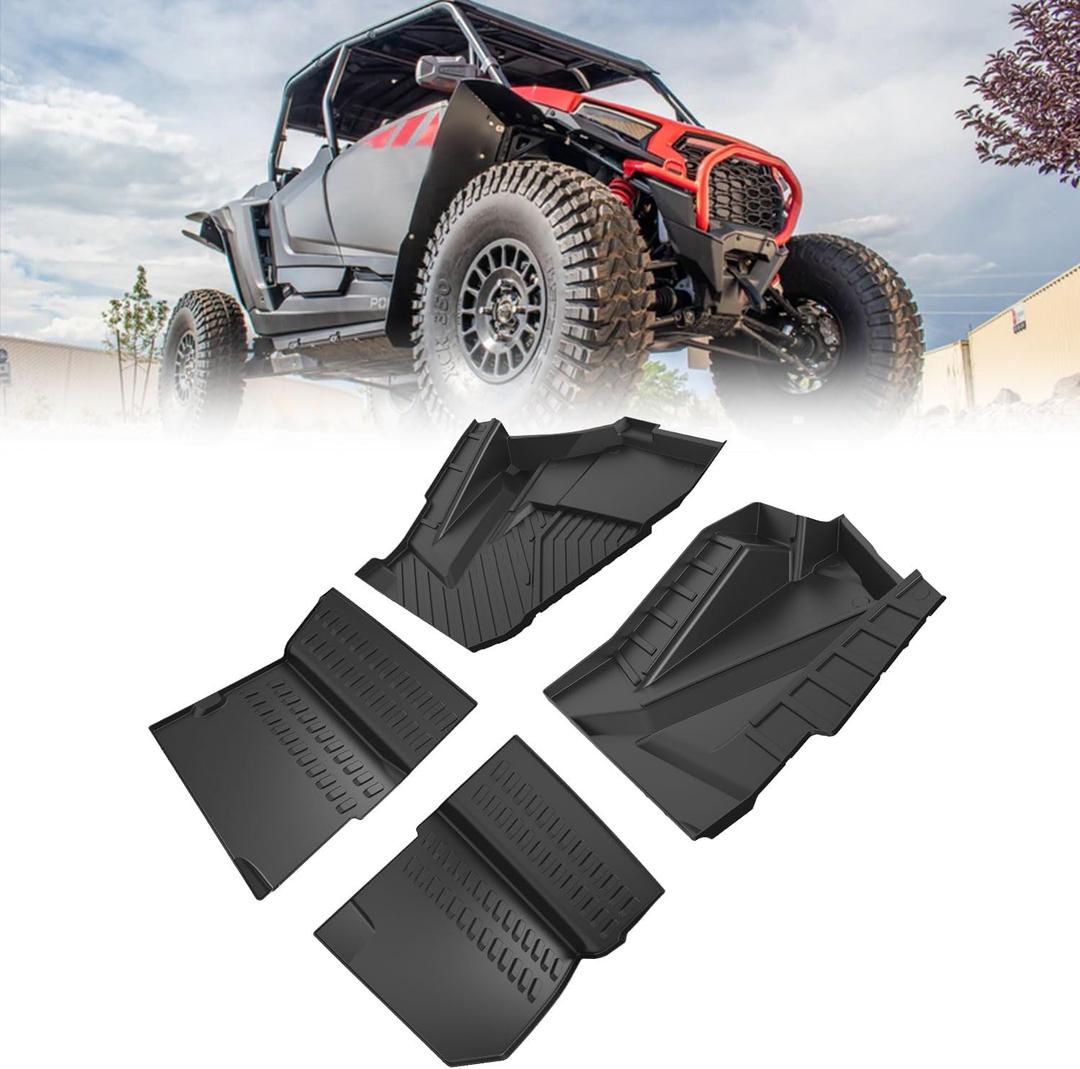 TPE Floor Mats for Polaris RZR XP 1000 / XP 4 1000 2024/2025