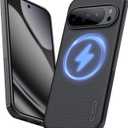 Nillkin for Google Pixel 10 Pro XL Case, Compatible with magsafe,Tough Slim, Frosted Shield,6.8 inch (2025) (Black)