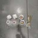 2 Packs Modern Pendant Light Fixtures, HWH Kitchen Island Lighting for Living Rooms, Dining Room, Hanging Light with Milk White Striped Glass, Gold Finish, 5HZG107MIL-2PK BG