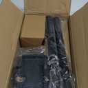 UPGRAVITY Dual Monitor Wall Mount, Double Monitor Wall Stand for Two 17-32 inch Flat/Curved Computer Screens, Height Adjustable Gas Spring Monitor Wall Monitor, Hold Up to 17.6lbs, VESA 75/100