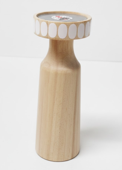 HD 10 in Wood candle holder