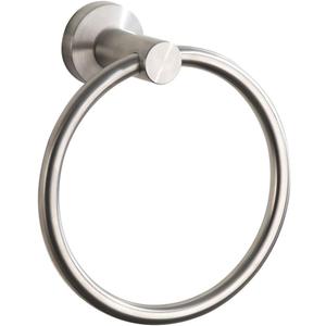 BGL Towel Ring Brushed Nickel, Bath Hand Towel Ring Stainless Steel Round Towel Holder for Bathroom (Brushed Nickel)