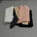 Rnxrbb M-5XL 3-5 PCS Maternity Underwear Seamless Plus Size Over Bump Maternity Panties Support Clothes Cotton (Black+beige+pink+gray+white) (XL)