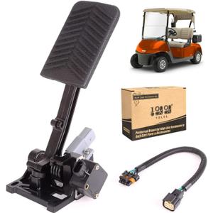 10L0L Golf Cart Accelerator Pedal Assembly fit EZGO RXV 2008-UP 48 Volt and 2FIVE Electric Models, Replace OEM 626138, 604692, 610315, 671889