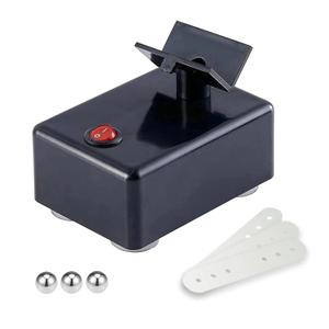 HUBEST Model Paint Shaker Nail Polish Mix Machine Vortex Mixer Evenly Tools for Pigment,Nail Polish,Eyelash Glue Adhesives,Testing Tubes (Black)