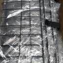 Adjustable Over The Door Organizer, Metal Hanging Door Organizer with 5 Wire Basket 7 Hooks, Wall Mounted Shelf for Pantry Laundry Organization and Storage, Black (6-Tier)