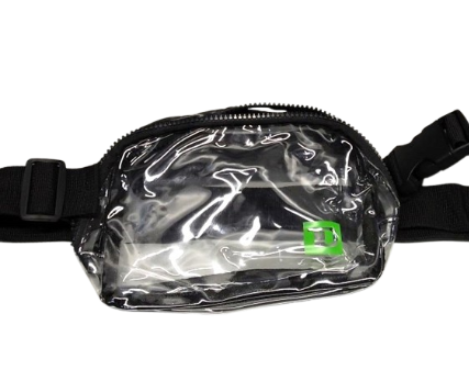 clear belt bag , fanny packs pack of 5