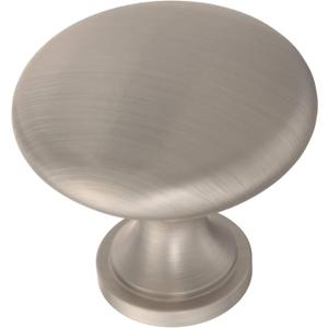 Franklin Brass Mushroom (10-Pack) Cabinet Knobs | Satin Nickel Handles for Dresser Furniture Drawers/Kitchen/Door/Bathroom | 1-3/16" P42354Z-SN-B