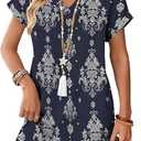 WIHOLL Dresses for Women 2025 Casual Summer Tshirt Dress Wedding Guest Dresses Short Sleeve Fashion Beach Vacation Clothes, Size: Small