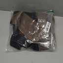 Fleece Lined Tights Sheer Women - Fake Translucent Warm Pantyhose Leggings Sheer Thick Tights for Winter (X-Small, Black+brown)