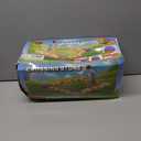 Stepping Stones for Kids, Light Up Interlocking Balance Beam and Non-Slip Toddler Balance Stones, Obstacle Course Sensory Toys with Game Spinner and Card for Indoor Outdoor School Family Play