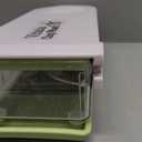 Vidalia Chop Wizard, Vegetable and Fruit Chopper with 2 Cup Base, Stainless Steel Blades, Dishwasher Safe