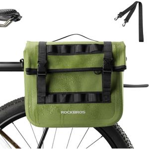 ROCKBROS Bike Panniers, 15L Capacity, Waterproof Bike Rack Bag for Cycling
Bicycle Panniers,Reflective Safety,for Cycling,Commuting,Bikepacking,Fits Most Rear Racks