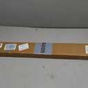 LazBlinds No Tools No Drill 1" Vinyl Mini Blinds, Cordless Blinds for Windows, Light Filtering Horizontal Window Blinds & Shades, 35" W x 48" H, White