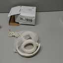 Headphones Wired with Microphone, Over Ear Foldable 3.5mm Plug in Headphones Corded with 4.9ft Tangle-Free Nylon Cord for Tablet, Laptop, MP3/4, School, Airplane Travel (Beige)