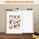 AQYIP Boho Colorful Autism Spiral Notebook, ADHD Neurodivergent Autism Acceptance Dyslexia Journaling Notebooks, Mental Health Journal for Women, Autistic Notebooks for Note Taking, 5.5x8.3 Inch