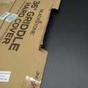 BLACKSTONE 5004 36" Griddle Hard Cover, Powder Coated Steel, Black