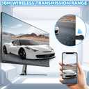 HDMI Wireless Display Adapter - WiFi 4K&1080P Mobile Screen Mirroring Receiver Dongle to TV/Projector Receiver Support Windows